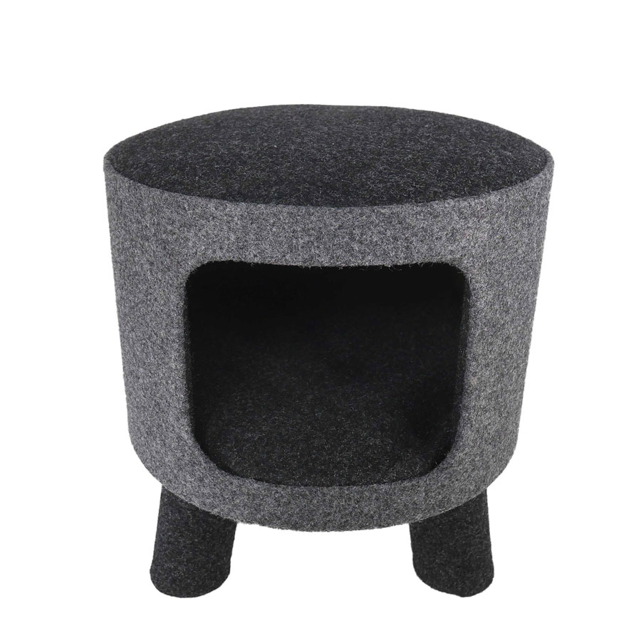 Rosewood Catwalk Collection Cat Scratcher Felt Stool