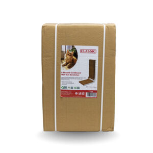 Classic Cardboard Cat Scratcher L Shaped