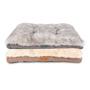 Scruffs Slumber Mattress Grey or Brown  82cm x 58cm