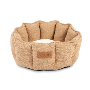 Scruffs Boucle Cat Bed Desert Tan