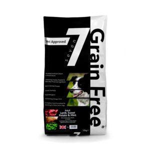 Seven Grain Free Complete Dry Dog Food Adult Lamb, Sweet Potato & Mint