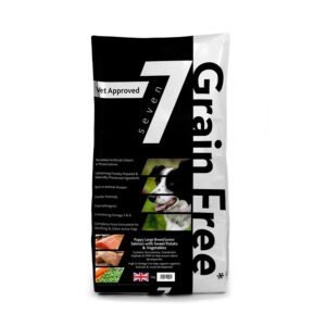 Seven Grain Free Dry Puppy Large Breed Salmon, Sweet Potato & Veg 12kg