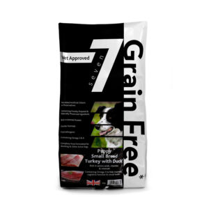 Seven Grain Free Dry Dog Puppy Small Breed Turkey, Duck & Sweet Potato 2kg