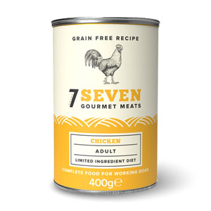 Seven Grain Free Complete Wet Dog Food Adult Chicken 400g