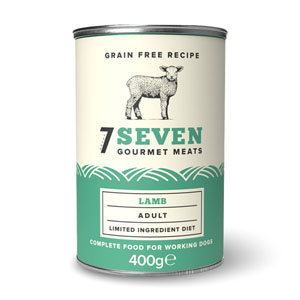 Seven Gourmet Grain Free Complete Wet Dog Food Adult Lamb 400g