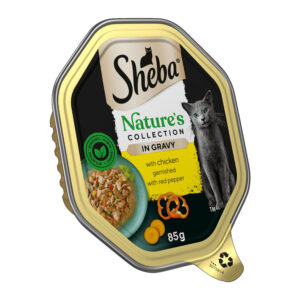 Sheba Foil Nature's Collection Chicken & Red Pepper in Gravy 85g