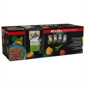 Sheba Pouch Nat Collection Mixed  40 x 85g
