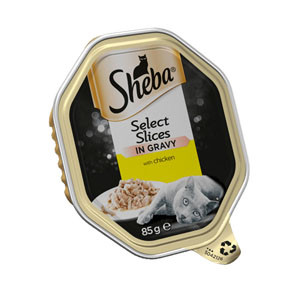 Sheba Foil Select Slices Chicken in Gravy 85g