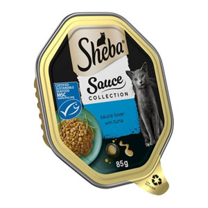 Sheba Foil Sauce Collection Tuna in Gravy 85g