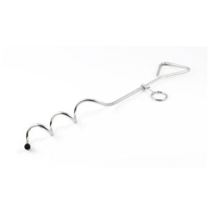 Rosewood Spiral Tie-Out Stake 40cm
