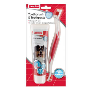 Beaphar Cat & Dog Toothbrush & Paste Combi Pack