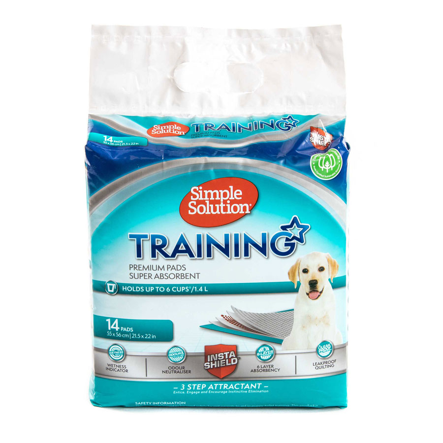 Simple Solution Puppy Training Pads 23x24"