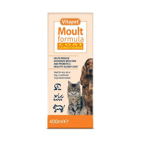 Vitapet Moult Formula Coat Conditioner 400 ml