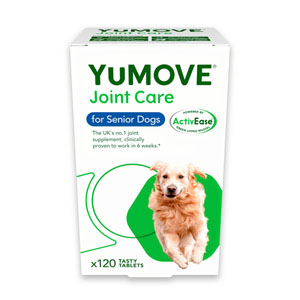YuMOVE Joint Care Senior Dogs  120pk