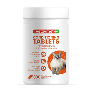 Kitzyme Conditioning Tablets for Cats & Kittens  300pk