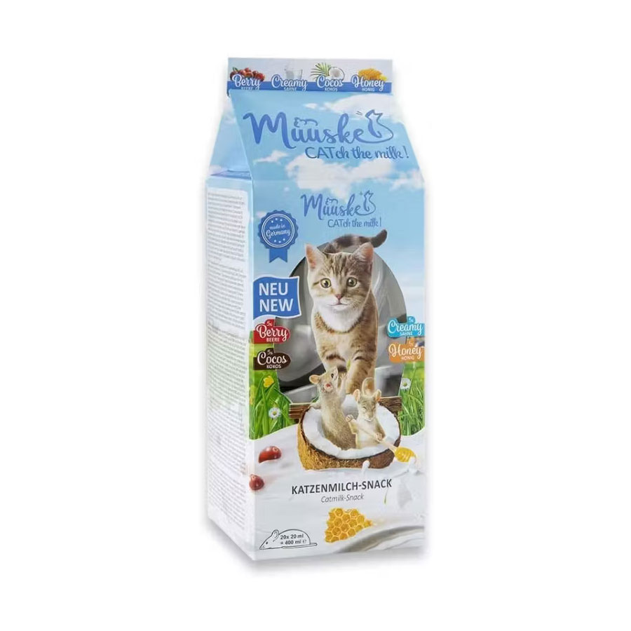 Muuske Cat Milk 4 Flavour Pack 20x20ml