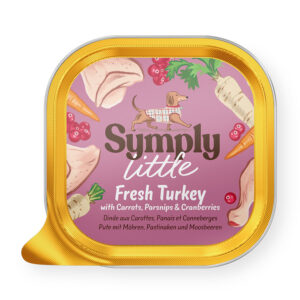 Symply Little Complete Wet Dog Food Fresh Turkey 100g