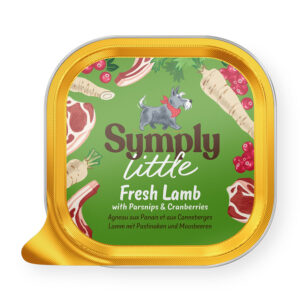 Symply Little Complete Wet Dog Food Fresh Lamb 100g