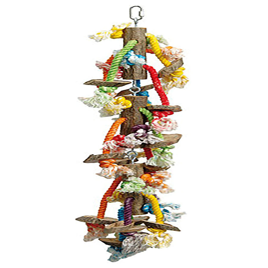 Sky Pet Large Bird Toy Wild Wood Fun