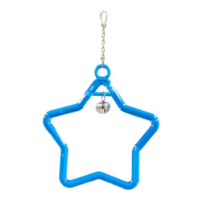Beaks Plastic Bird Toy Star Swing