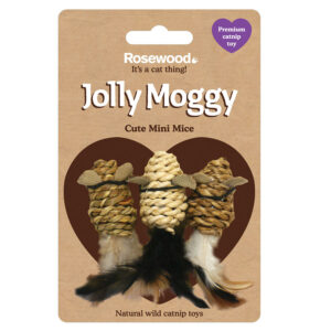 Jolly Moggy Cute Mini Mice 3 Pack