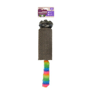 Rosewood Moody Moggy Cat Toy Cardboard Scratcher