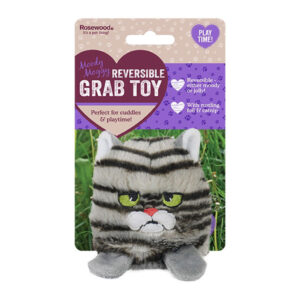 Rosewood Moody Moggy Cat Toy Reversible Grab Toy