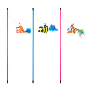 Cat Circus Frankie Fish Teaser Cat Toy