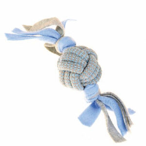Happy Pet Dog Toy Little Rascals Fleecy Rope Ball