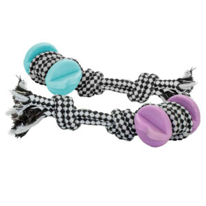 Dog Life Tuffs Puppy Pastel Tug & Chew Dog Toy