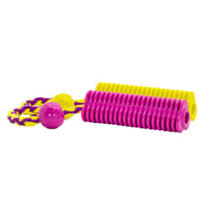 Dog Life Tuffs Neon Fetch & Treat Dummy Dog Toy