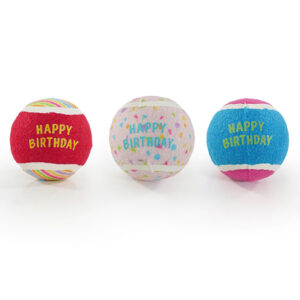 Rosewood Happy Birthday Balls 3pk