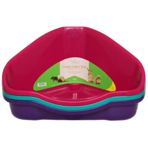 Harrisons Corner Litter Tray Assorted Colours  49cm