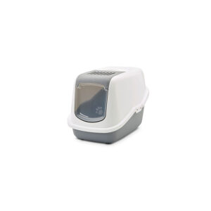 Nestor Cat Toilet Home White & Black
