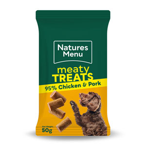 Natures Menu Dog Meaty Treats Chicken & Pork