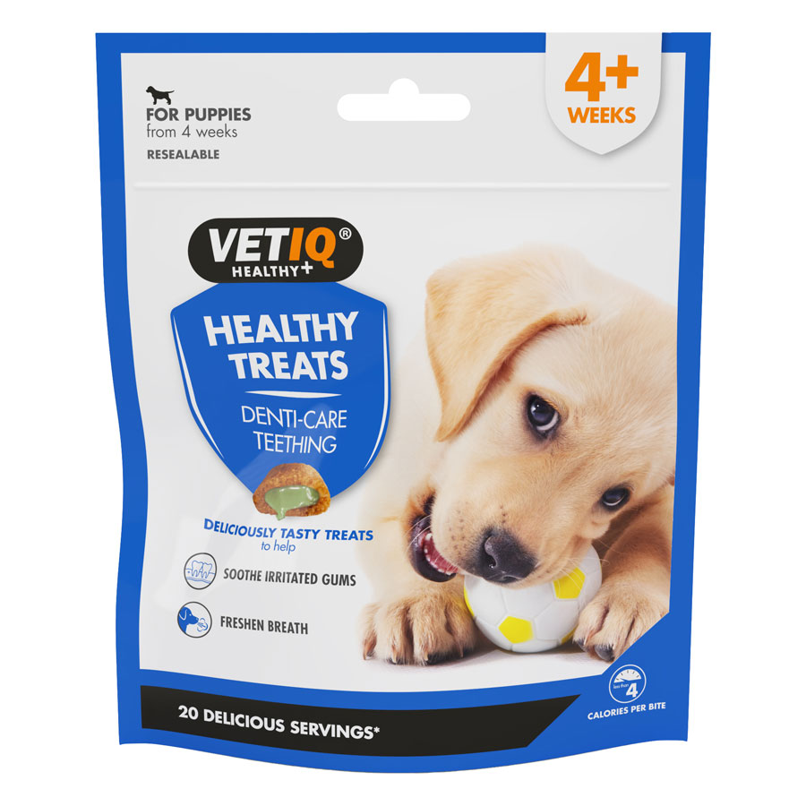 VetIQ Healthy Treats Denti-Care Teething Dog Treats 50g