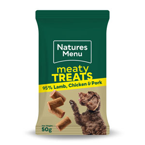 Natures Menu Dog Meaty Treats Lamb, Chicken & Pork