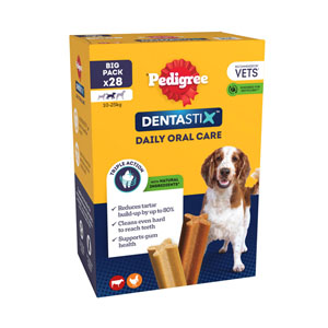 Pedigree DentaStix Dental Dog Chews Medium Dog