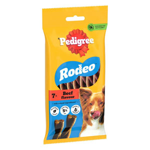 Pedigree Rodeo Dog Treats Beef 7 Stick