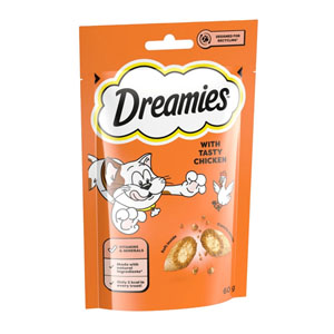 Dreamies Cat Treats Tasty Chicken