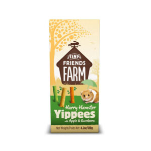 Supreme Tiny Friends Farm Harry Hamster Yippees Apple & Sweetcorn Treats 120g
