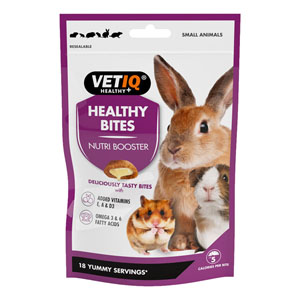 VetIQ Healthy Bites Nutri Booster Small Animal Treats 30g