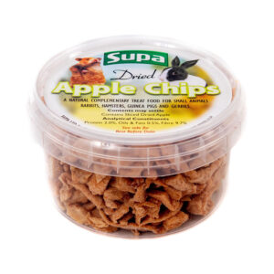 Supa Dried Apple Chips Small Animal Treats 225ml