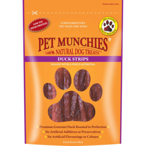 Pet Munchies Dog Treats Duck Strips