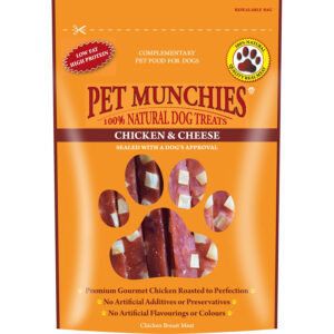 Pet Munchies Dog Treats Chicken & Cheese 100g