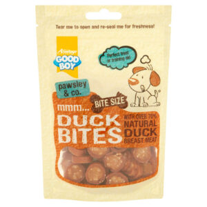 Good Boy Dog Treats Duck Bites 65g