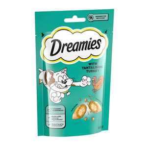 Dreamies Cat Treats Tantalising Turkey