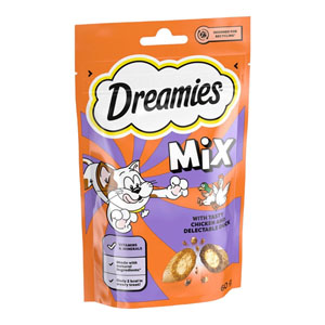 Dreamies Cat Treats Chicken & Duck 60g