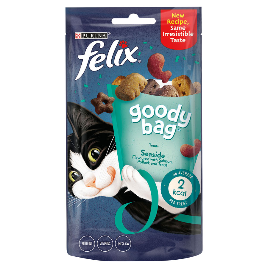 Felix Goody Bag Cat Treats Seaside Mix