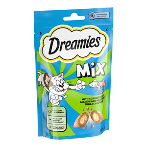 Dreamies Cat Treats Salmon & Tuna 60g